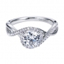 Style ER7804W44JJ
14K White Gold Contemporary Bypass Engagement Ring